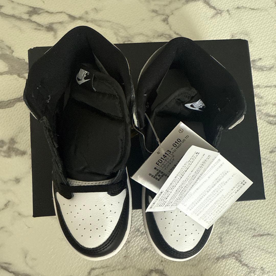 Nike Air Jordan 1 白/黒 スニーカー