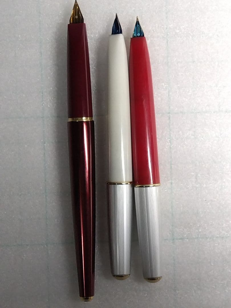 ペン先 14K x 1本、18K x 2本、万年筆、合計３本まとめ売り