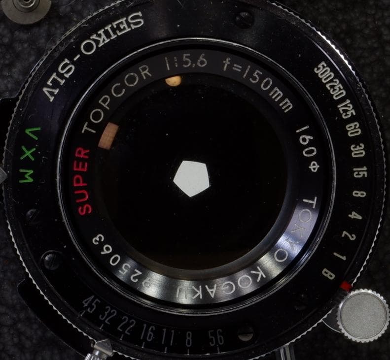 Tokyo Kogaku TOPCOR 150mm F5.6 大判レンズ