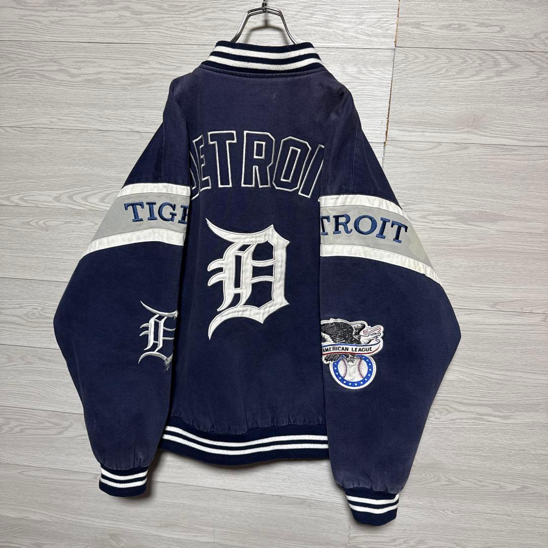 90s JH Design MLB デトロイトタイガース 3XL スタジャン