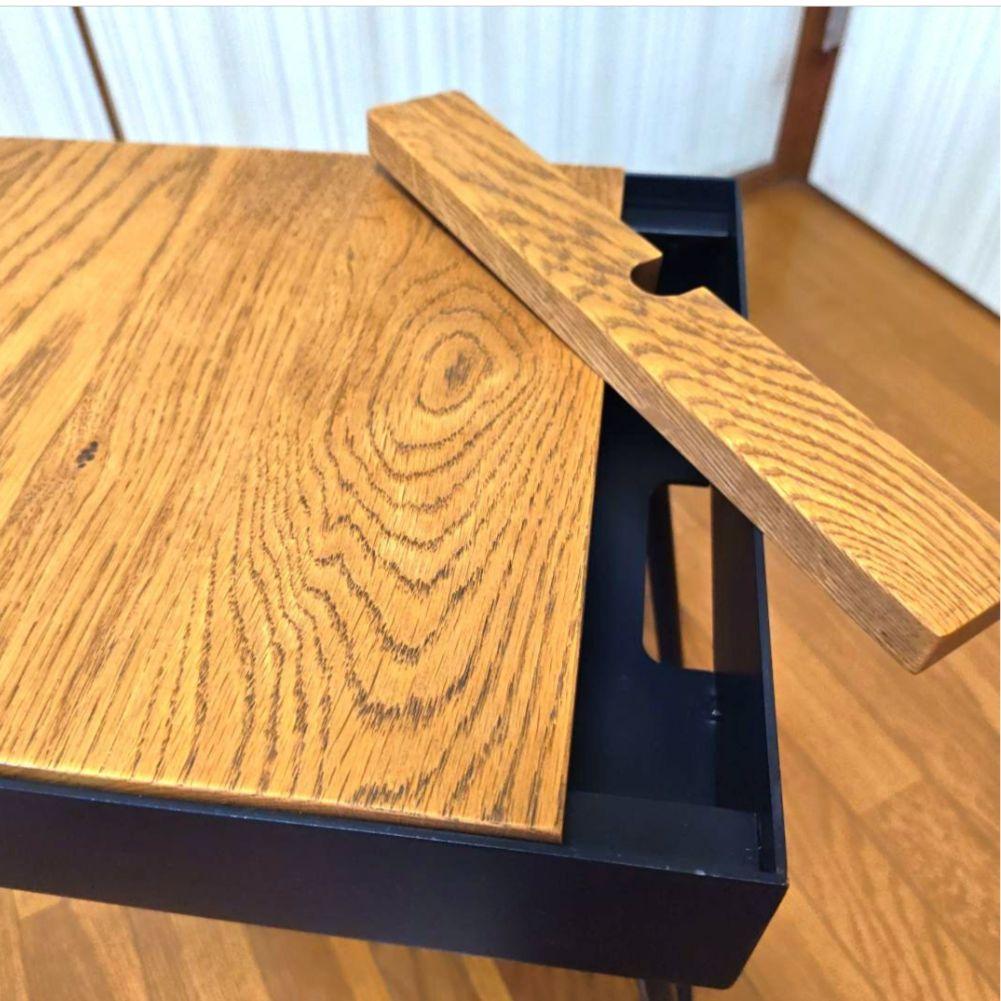 【美品】unico ウニコ ADDAY(アディ) サイドテーブル