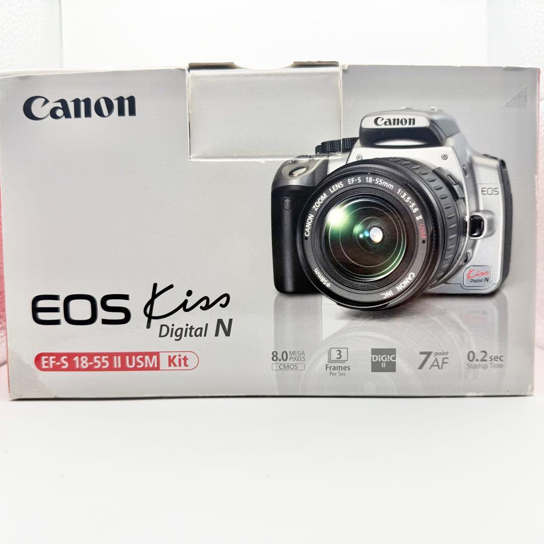 【箱付き】Canon EOS Kiss Digital N デジタル一眼レフ