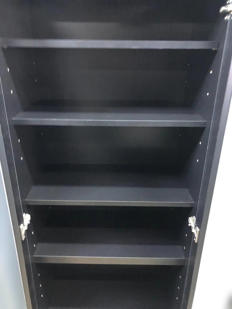 送料無料 ニトリ コーラル 壁面収納 テレビボードブラック ガラス扉251216