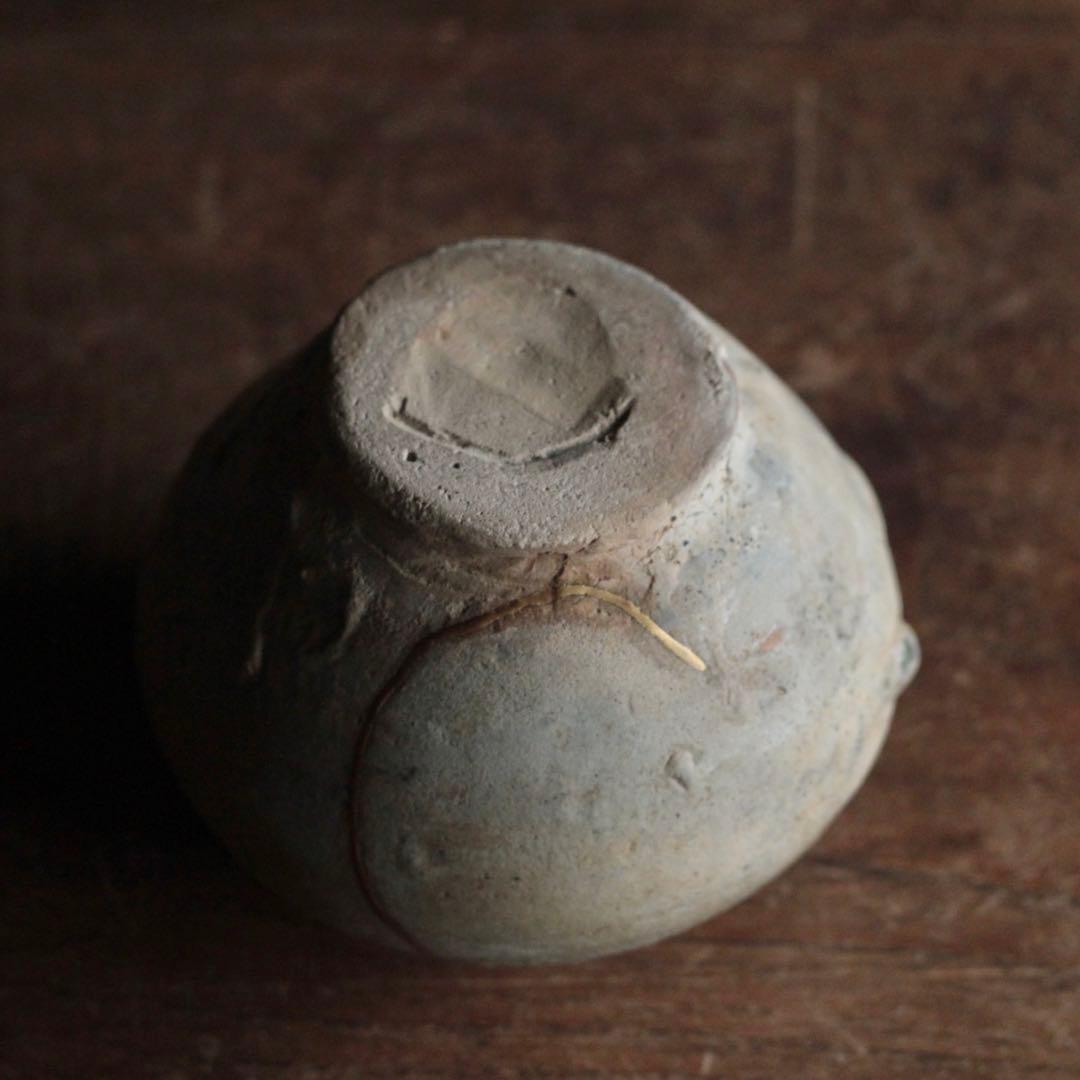 李朝 堅手 小壺 李朝壺 朝鮮美術 古美術 古道具 アンティーク 壺