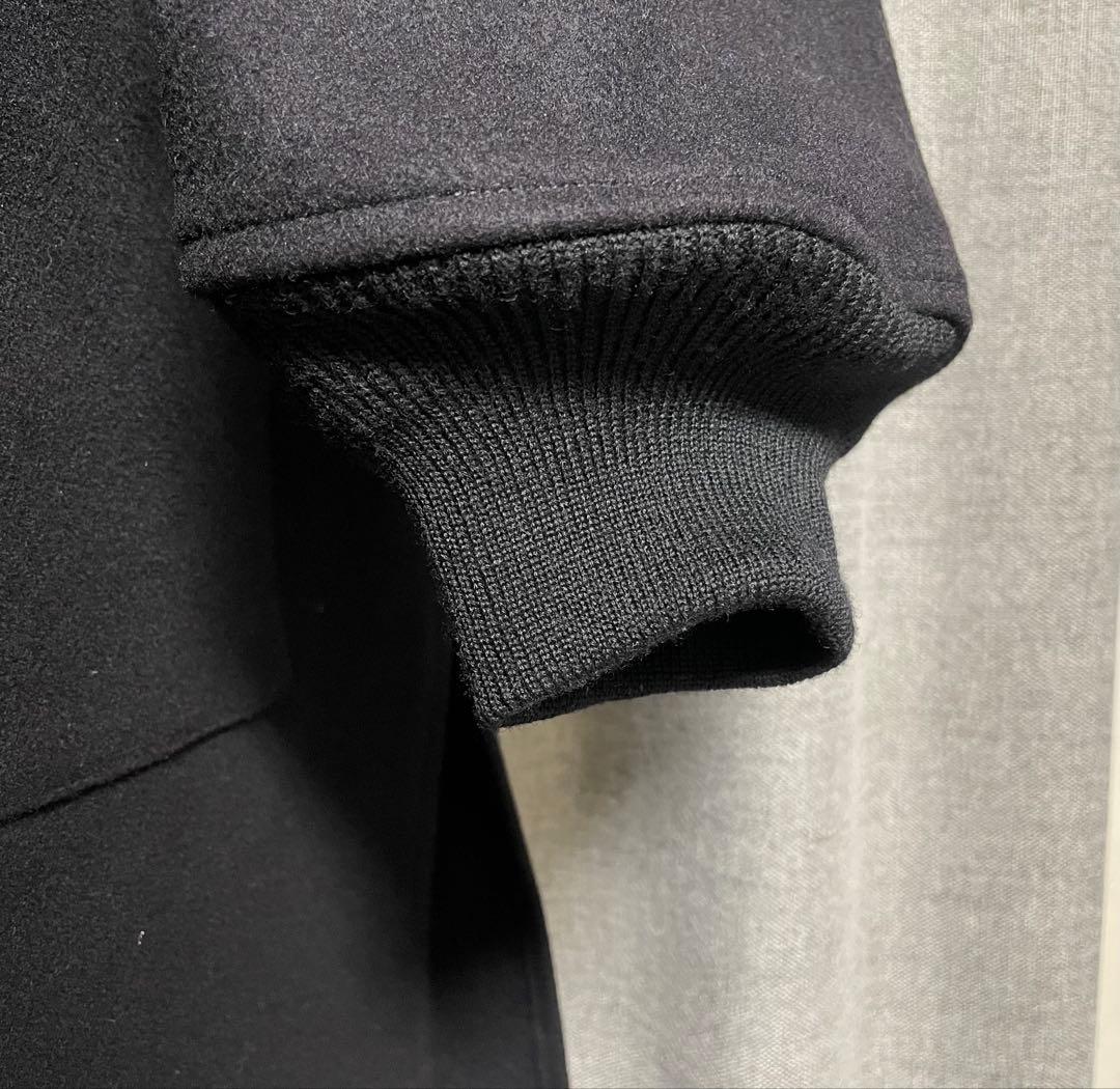 美品　COMOLI 18AW メルトンフーデッドコート 1