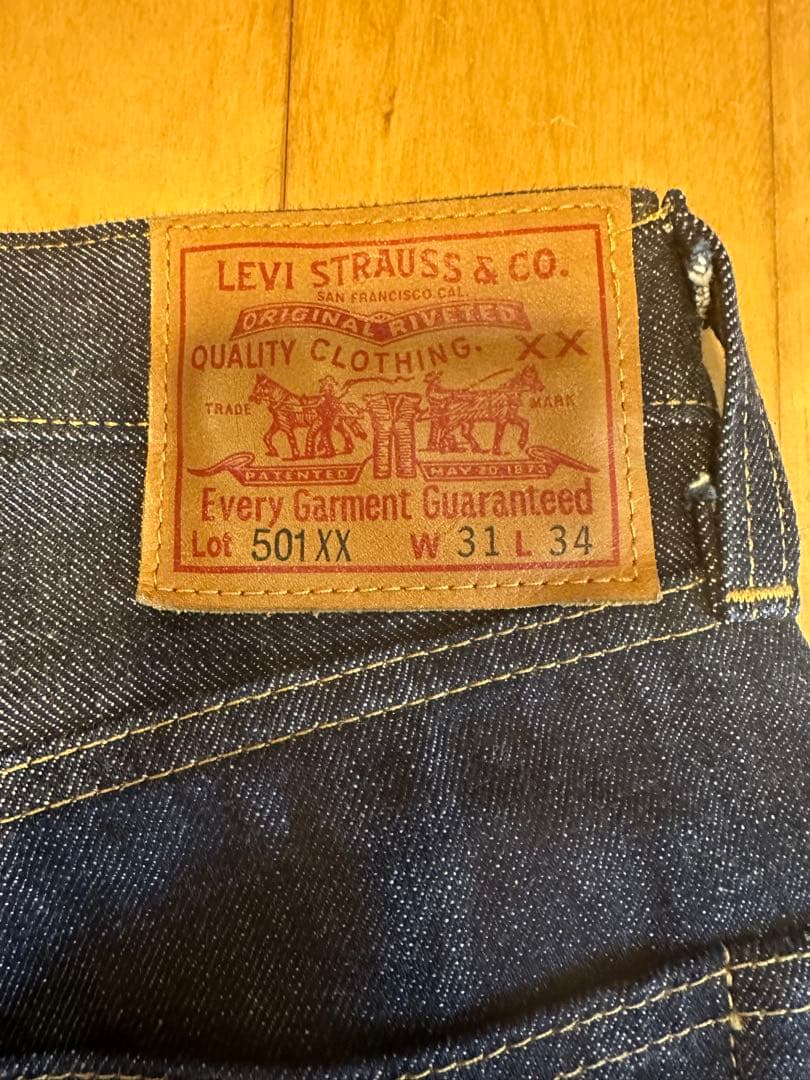 Levi's 501XX LVC 1947年モデル　W31
