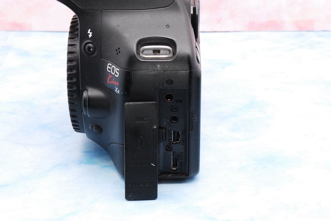 キャノン Kiss X4◎一眼レフカメラ◎バッグ付◎簡単操作◎初心者向け
