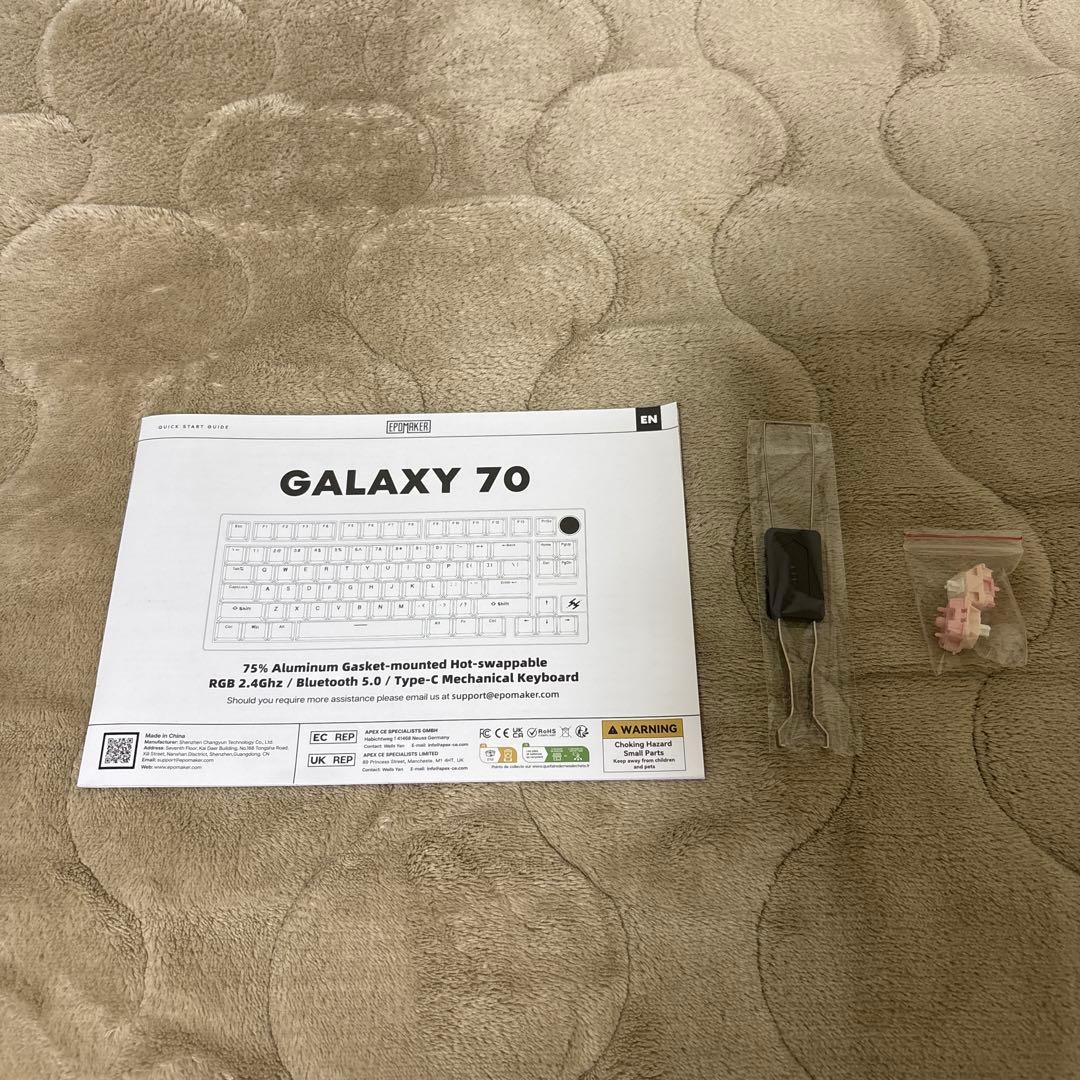 キーボード Epomaker Galaxy70 Blossom Odyssey Switch