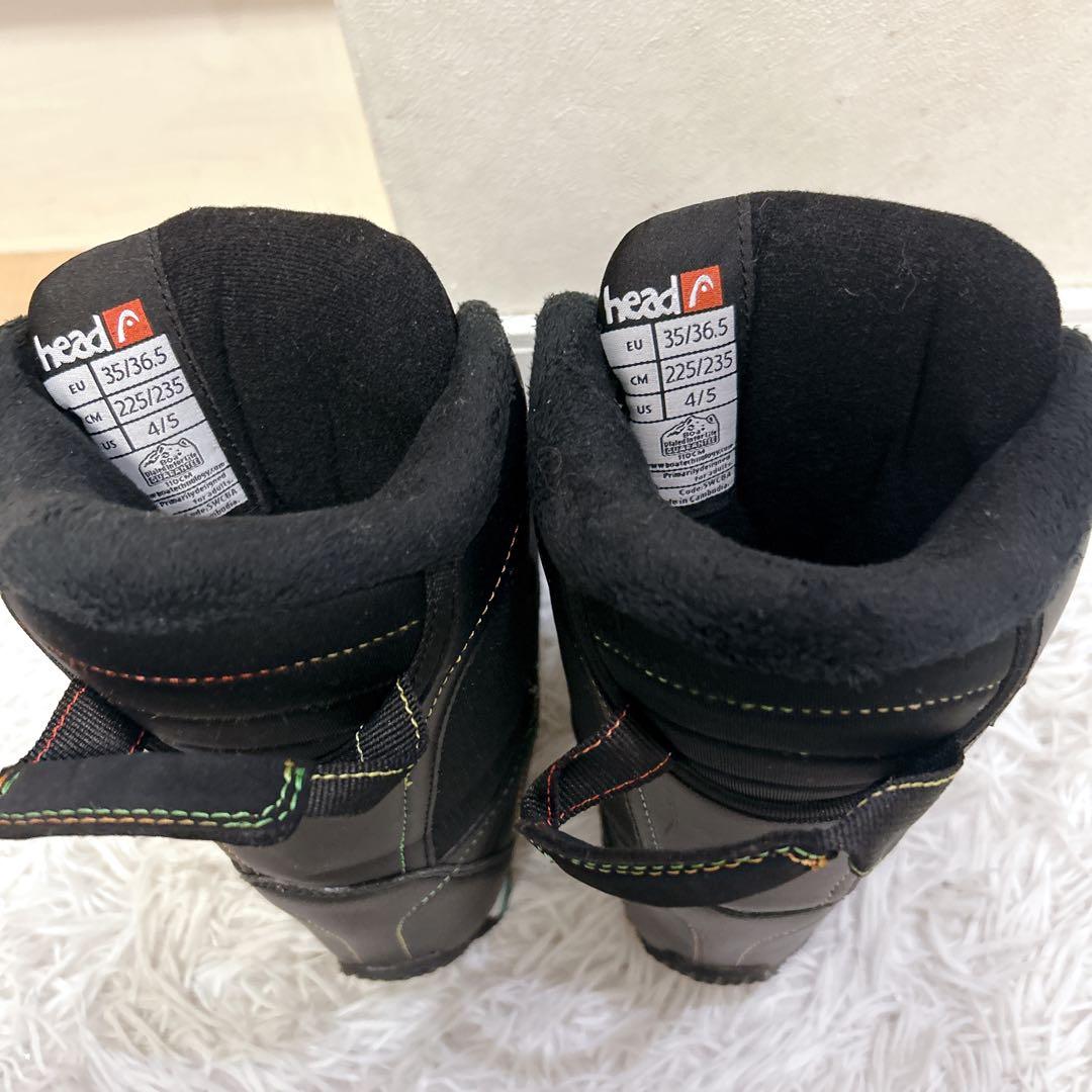 【極美品】HEAD JR BOA スノーボードブーツ 22.5-23.5