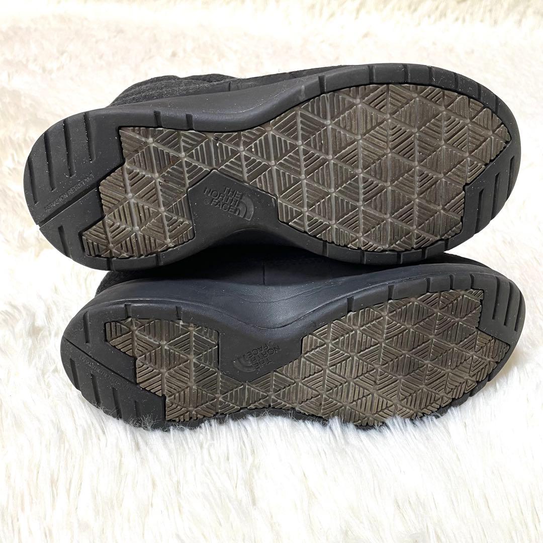 美品 ノースフェイス ヌプシブーツ ウール V ショート 23cm 撥水 保温