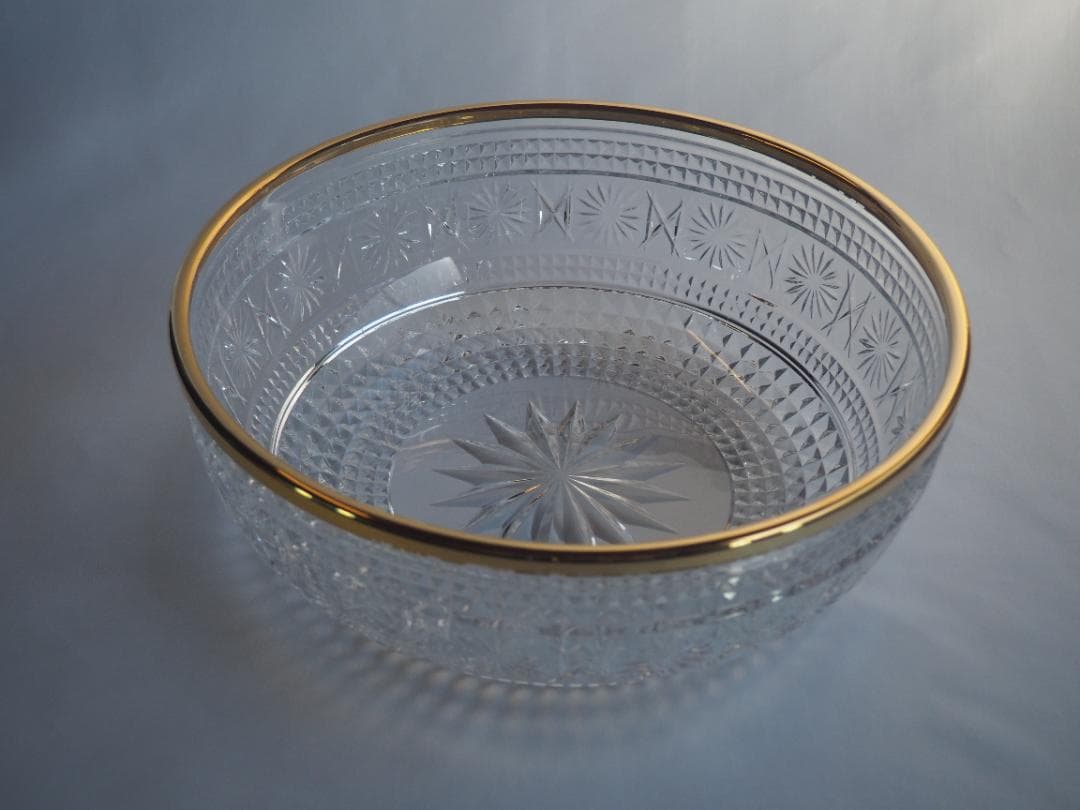 水崎長寿造『ギヤマン（義山）平水指』（共箱）