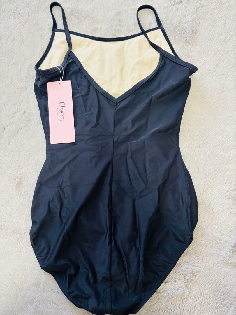 【新品】チャコット　レオタードLサイズ　ブラック