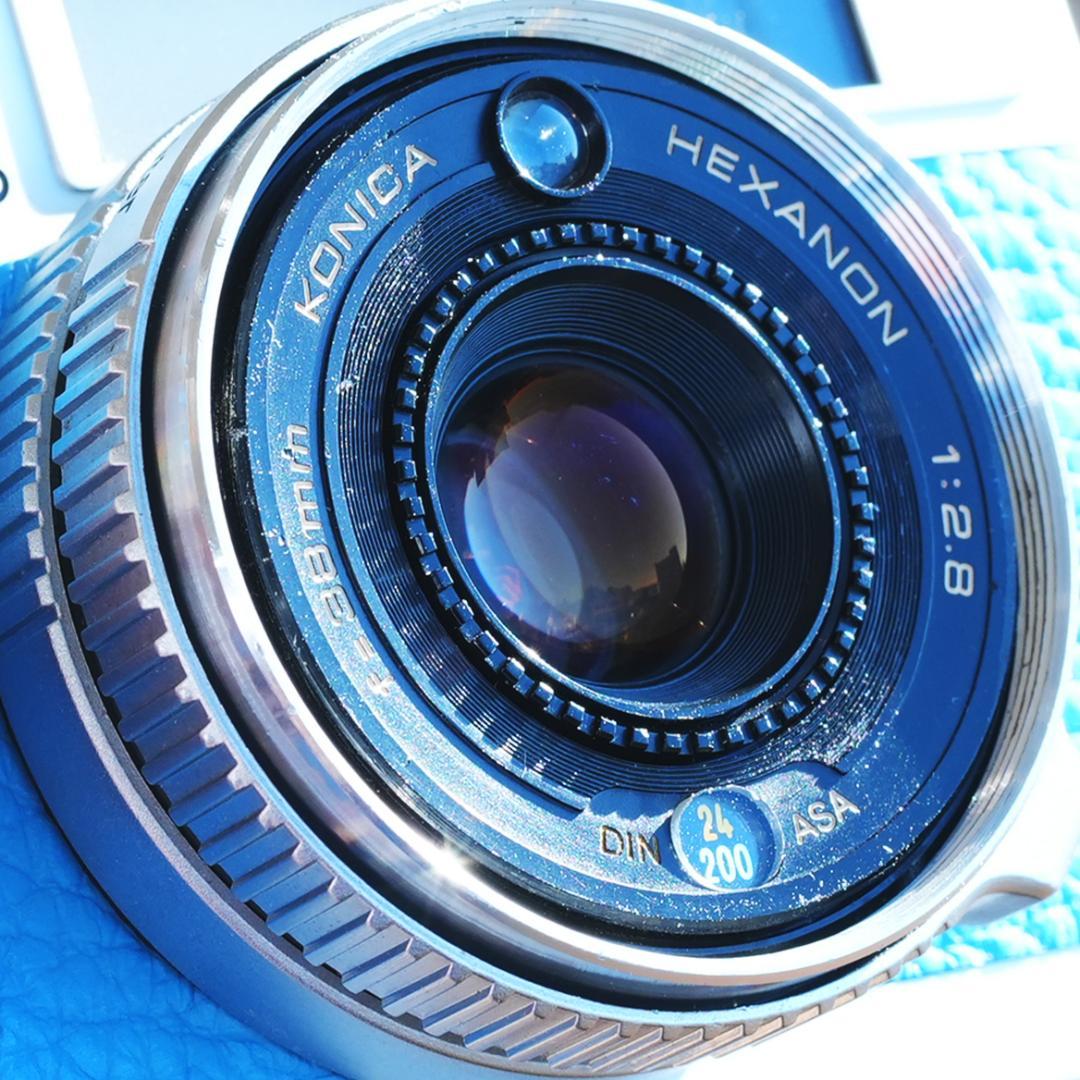 Konica C35 E&L ライトブルー【整備済完動品】