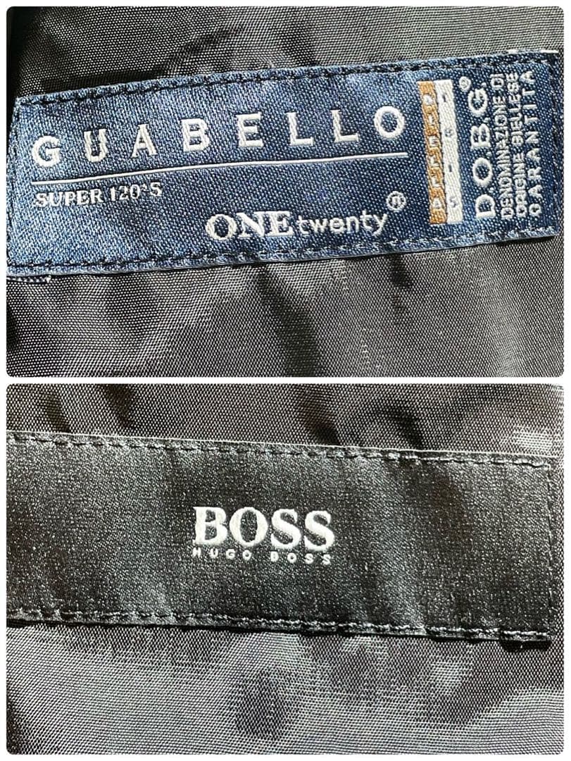 ✨️未使用タグ付き✨️ HUGO BOSS GUABELLO SUPER120’s