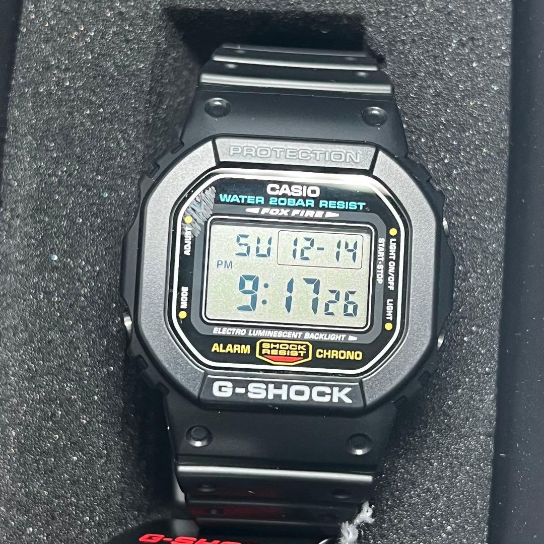 絶版 DW-5600E “FOX FIRE”未使用デッドストックELライト