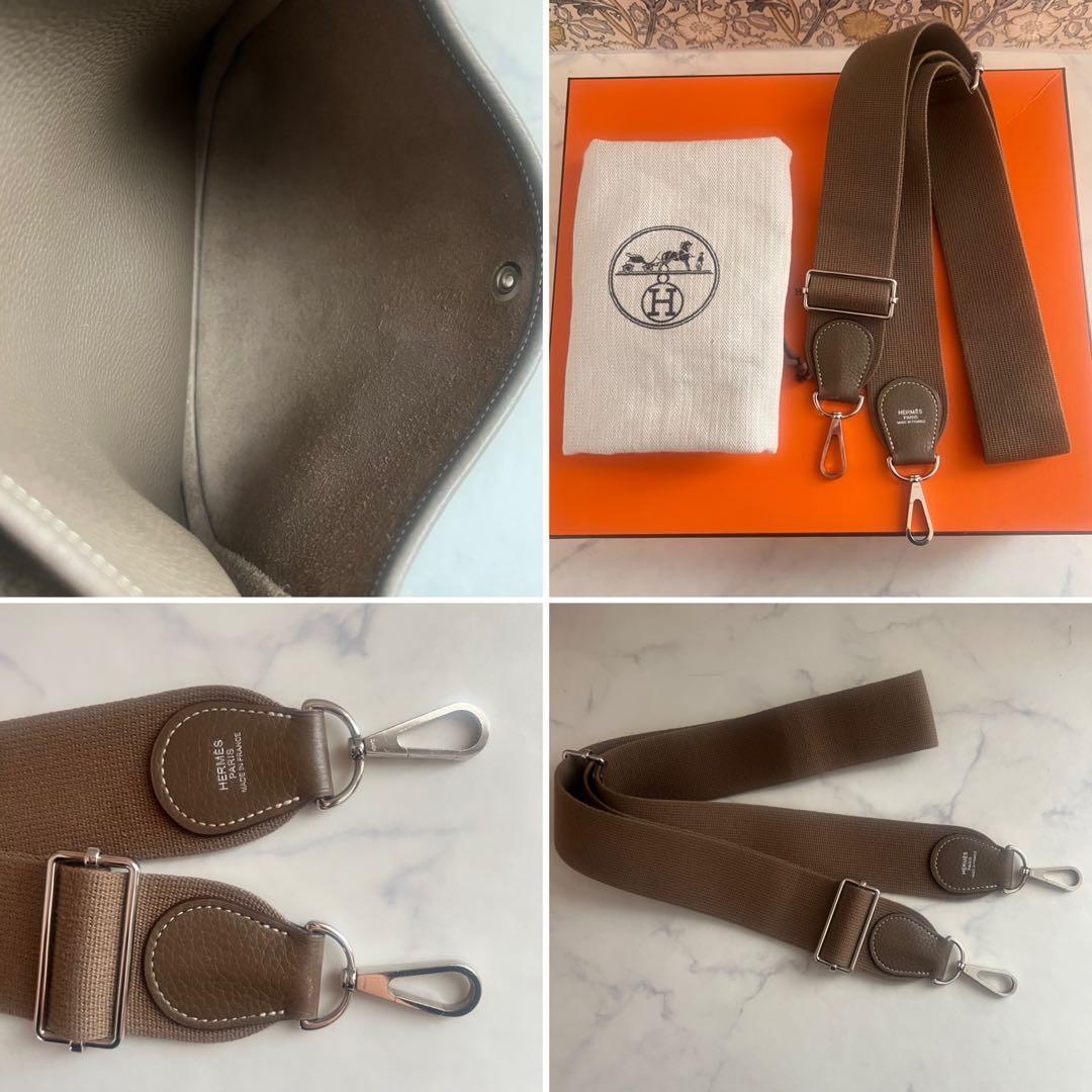 極美品　HERMES 【エブリン3PM】エトゥープ　ショルダーバッグ　エヴリン