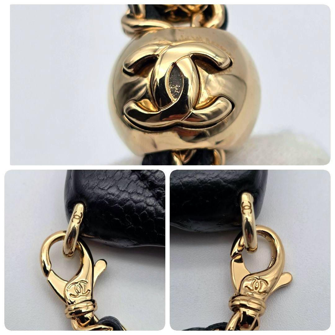 ✨美品✨ CHANEL iphone15pro ケース マトラッセ チェーン