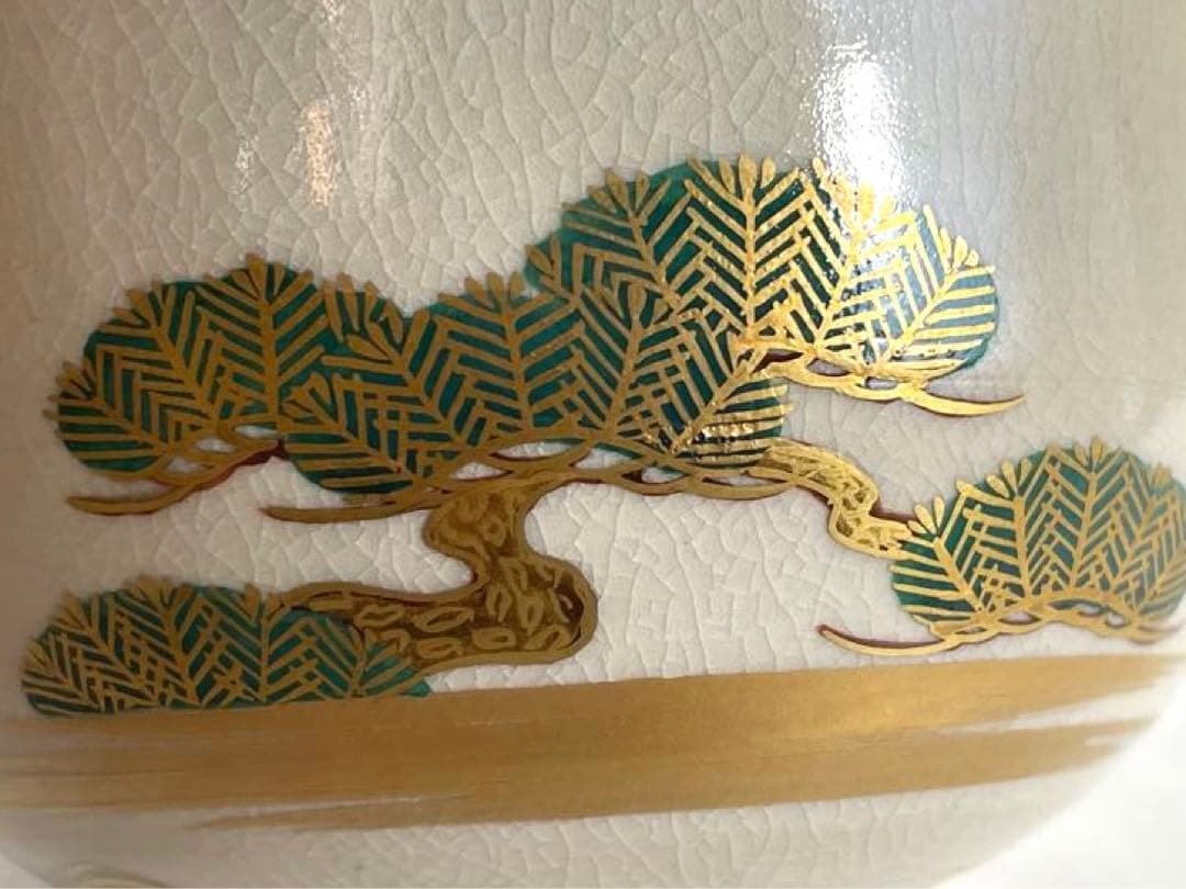 陶芸家　杉田祥平　清閑寺窯　色絵酉絵　茶碗　茶盌　抹茶碗　鳥　共箱