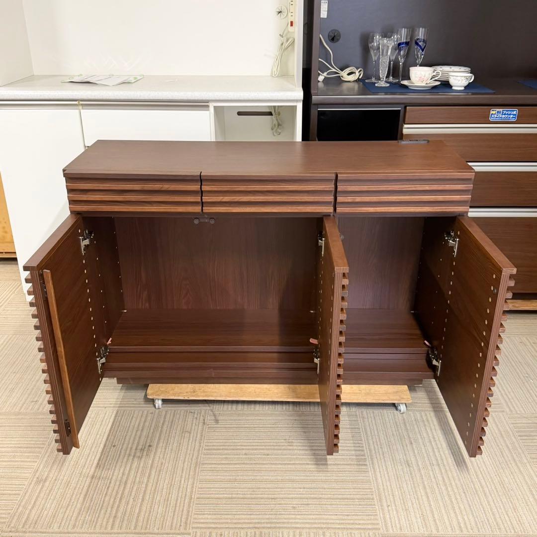【新品未使用‼️】定価71,800円♪ 平成家具 120cm幅キッチンカウンター