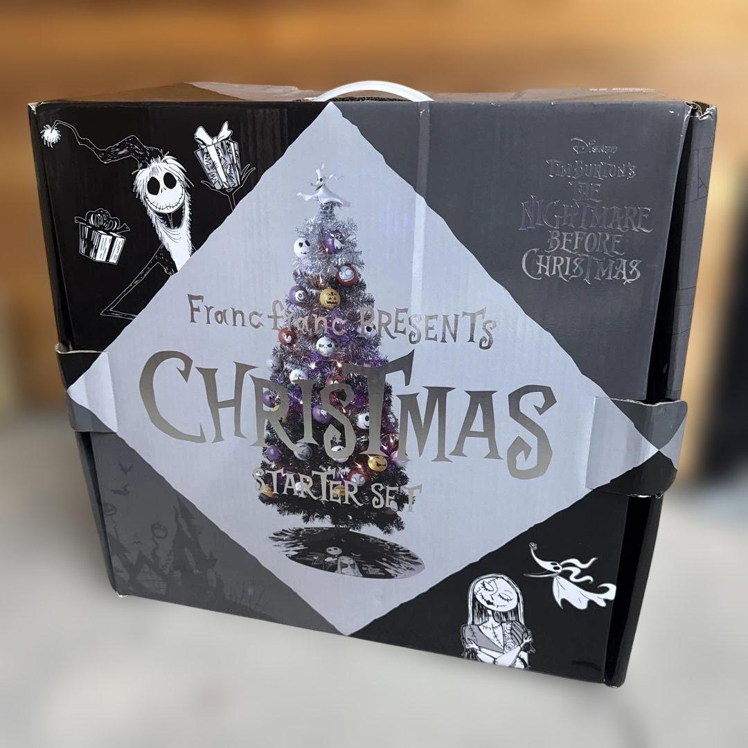 Francfranc ディズニー　ナイトメアビフォアクリスマスツリー　訳あり