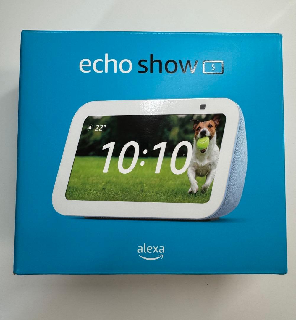 Amazon Echo Show 5 ブルー 本体 第３世代