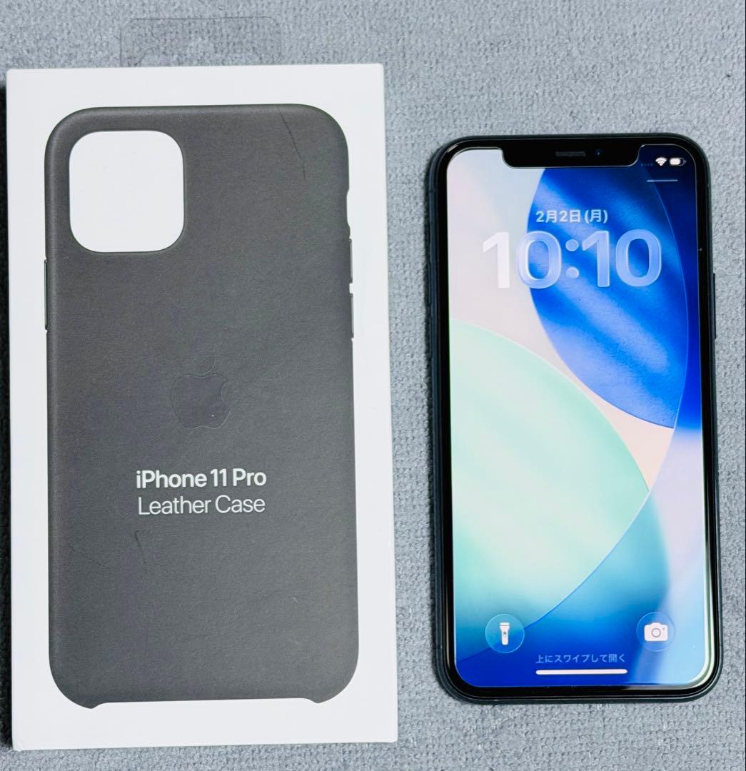 iPhone11 Pro 64GB SIMフリー 純正ケース付き