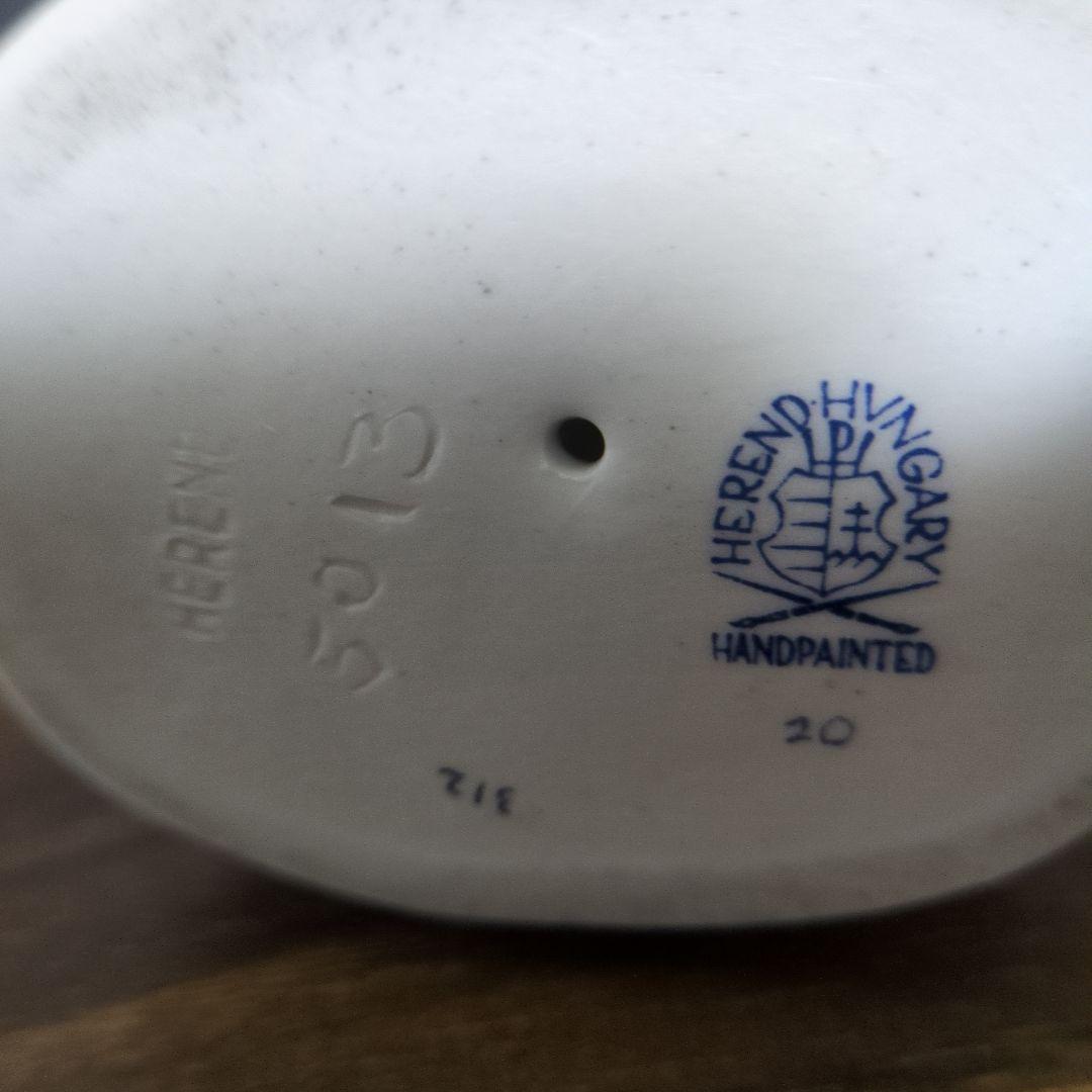 HEREND ヘレンド ホロホロチョウ フィギュリン 置物