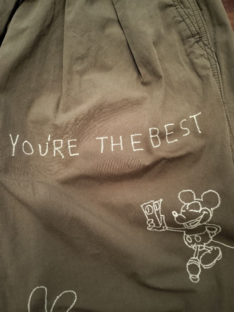 【未使用】デニム&ダンガリー 01 ミッキー刺繍 ゴートゥーハリウッド FITH