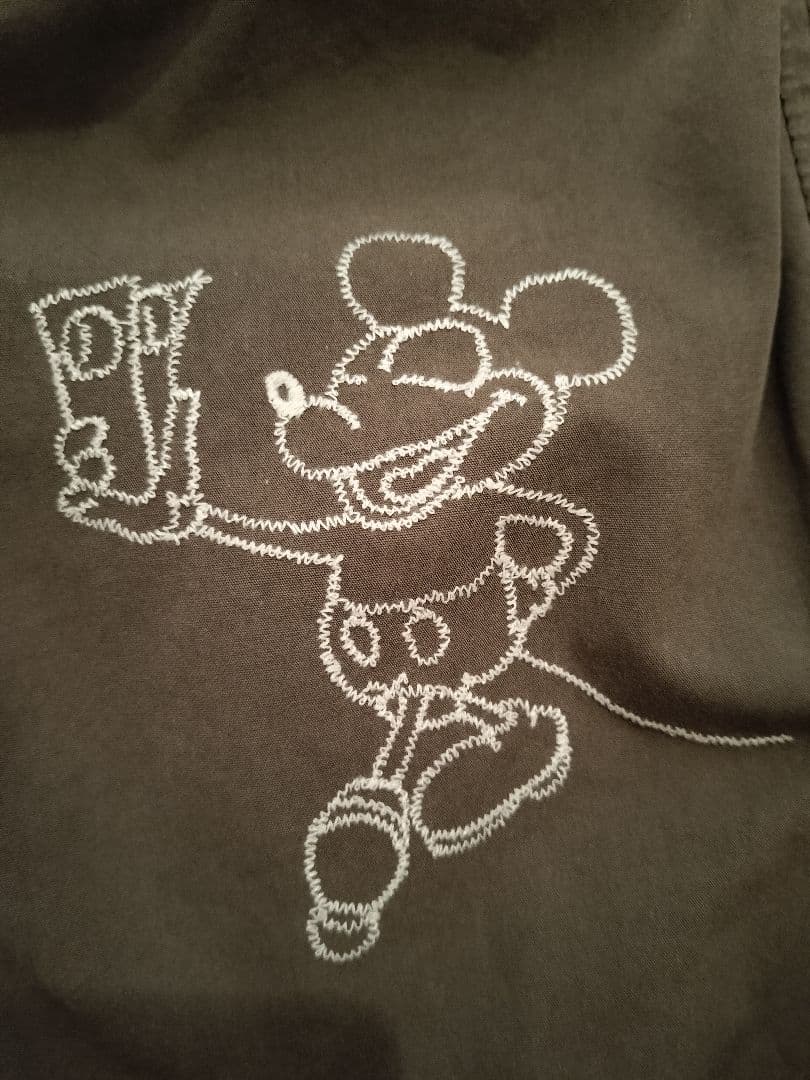 【未使用】デニム&ダンガリー 01 ミッキー刺繍 ゴートゥーハリウッド FITH