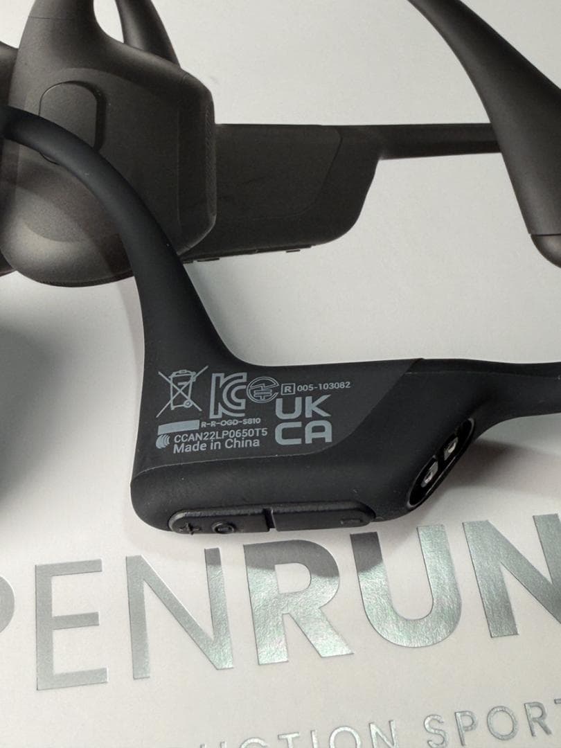 【美品】SHOKZ OpenRun Pro Mini 骨伝導イヤホン