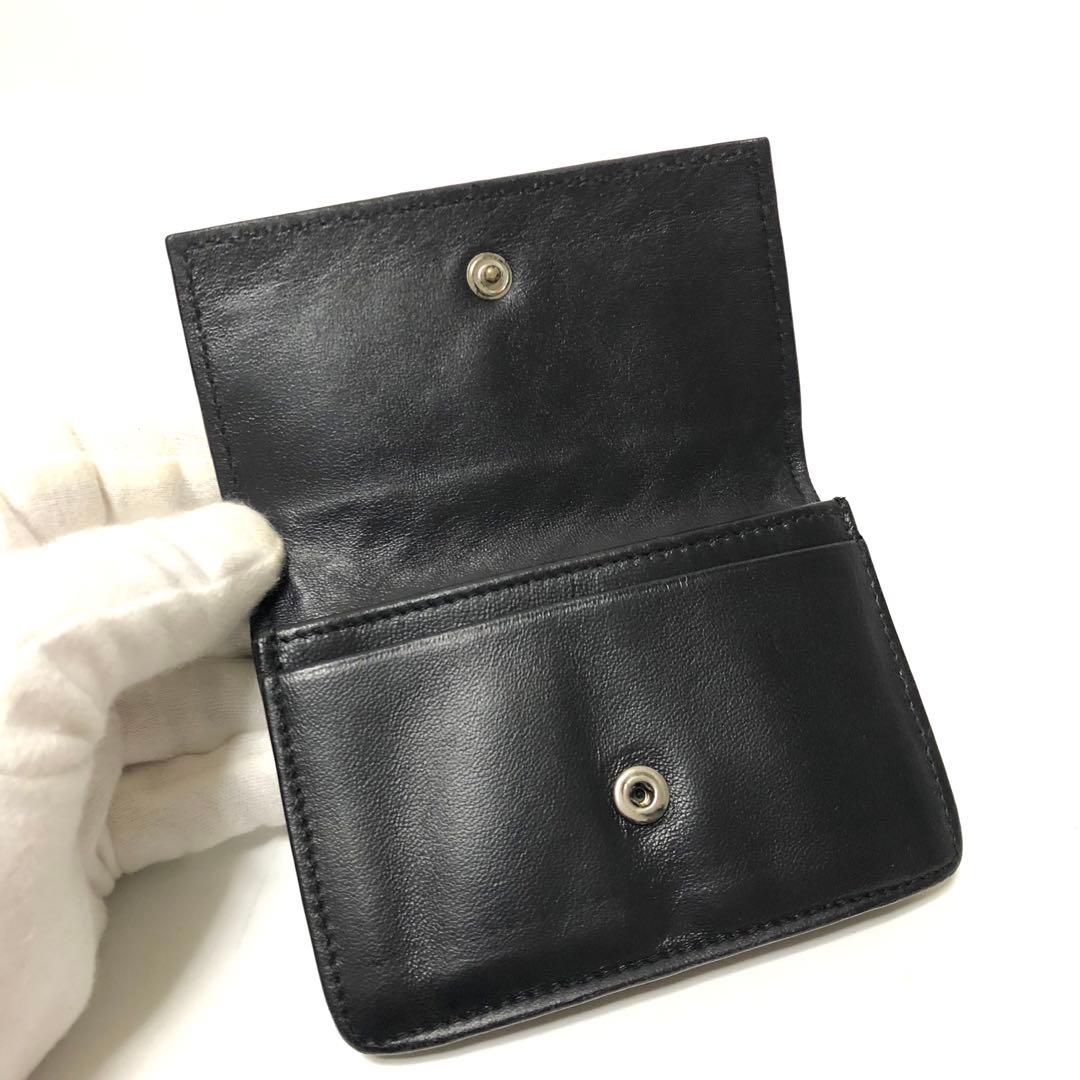 【美品】ボッテガヴェネタ　イントレチャート　カードケース　名刺入れ