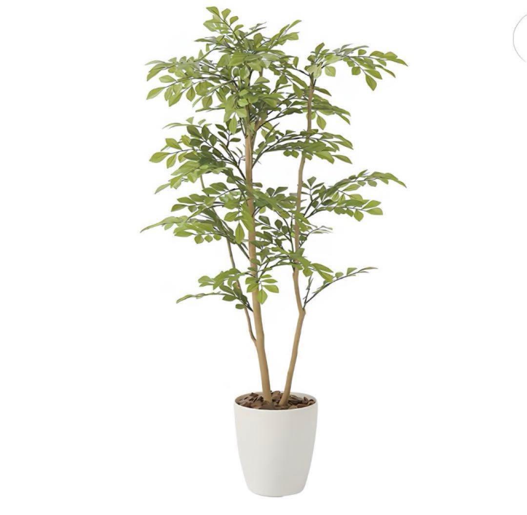 光触媒　人工観葉植物　ウォールグリーン　フェイクグリーン　ライトトネリコ1.0