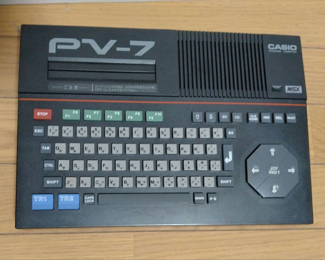 CASIO MSX パーソナルコンピュータ PV-7動作未確認