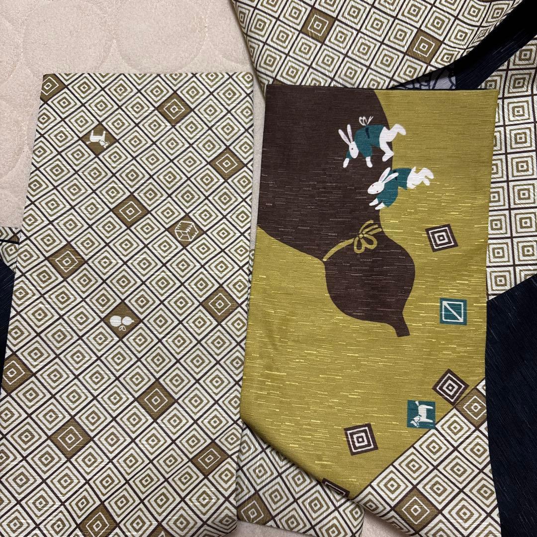 ワッカ WAKKA 半幅帯 正絹 425cm