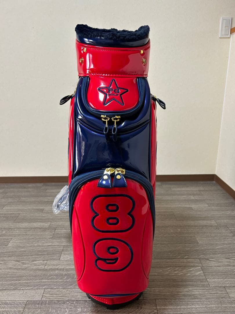 PEARLY GATES パーリーゲイツ　キャディバック 赤と紺　新品タグ付