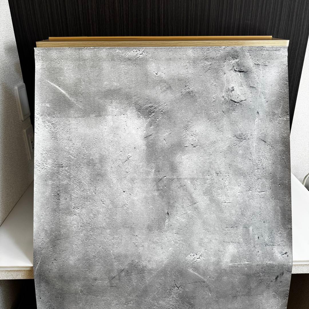 ピノスタジオ 撮影背景シート取り付けボード ＆　撮影背景シート モルタルグレーM