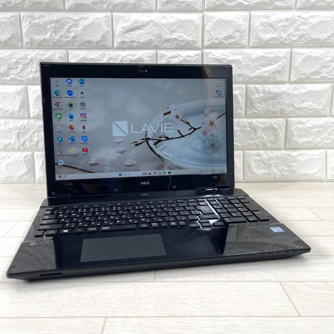 NEC LAVIE i7 高速SSD メモリ16G オフィス ノートパソコン