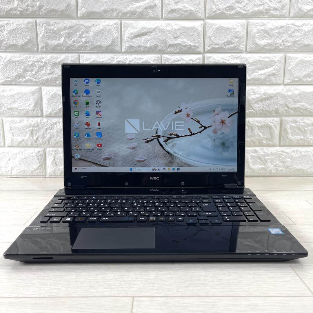 NEC LAVIE i7 高速SSD メモリ16G オフィス ノートパソコン