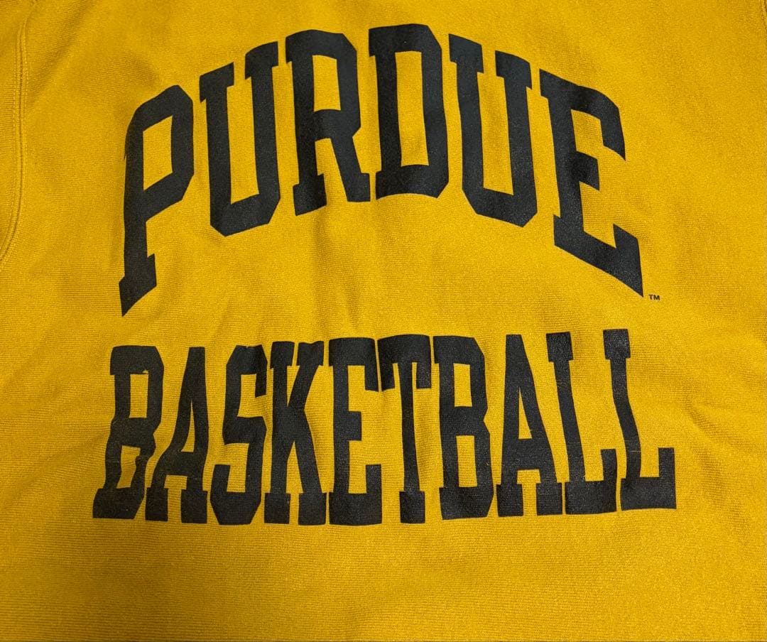 90s Champion ゴールド リバースウィーブ 刺繍タグ