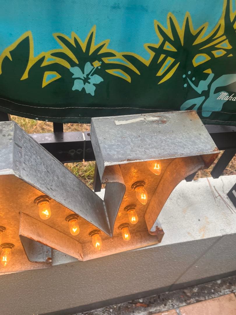 インダストリアル　アメリカン電飾サインライト