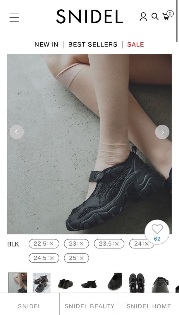 snidel puma スナイデル プーマ パルサーウェッジサンダル スニーカー