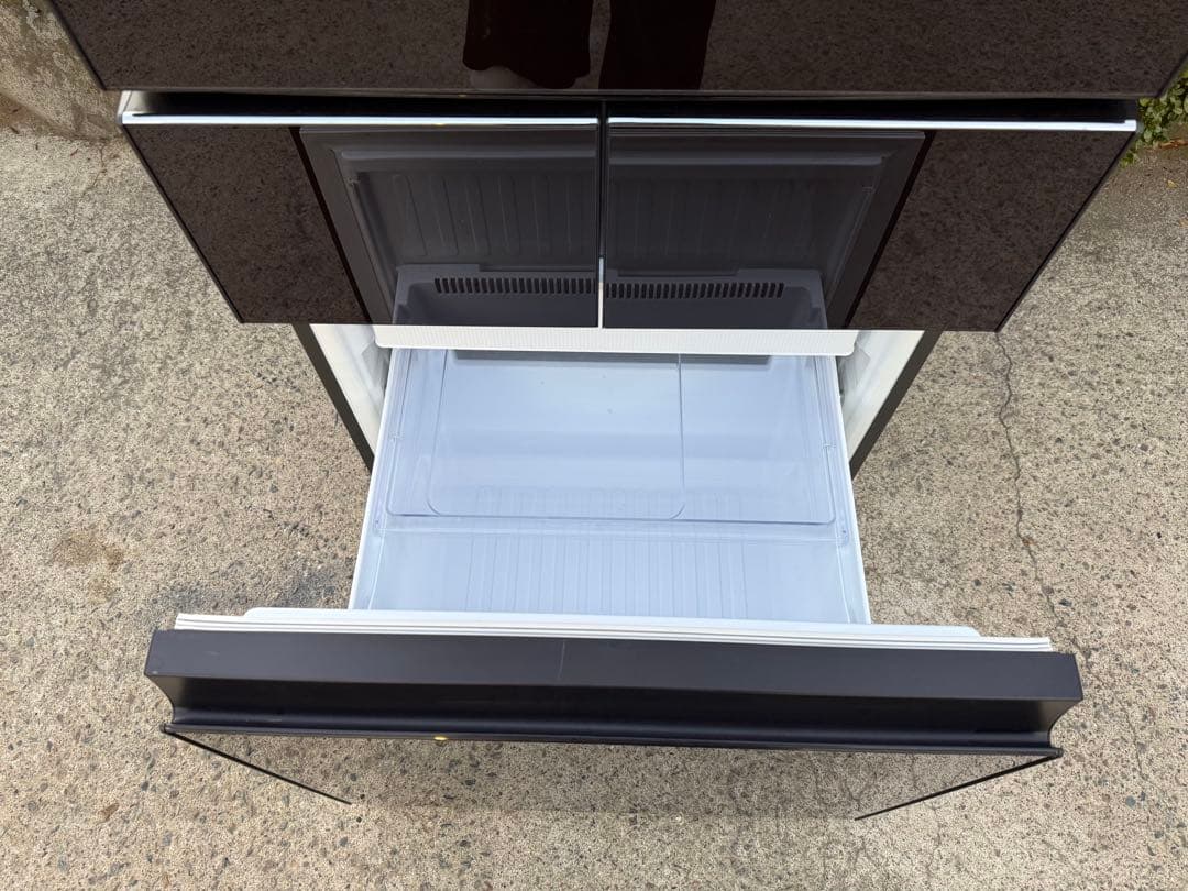 【SHARP 2019年製・415L】４ドア冷蔵庫 SJ-GT42E-R 美品