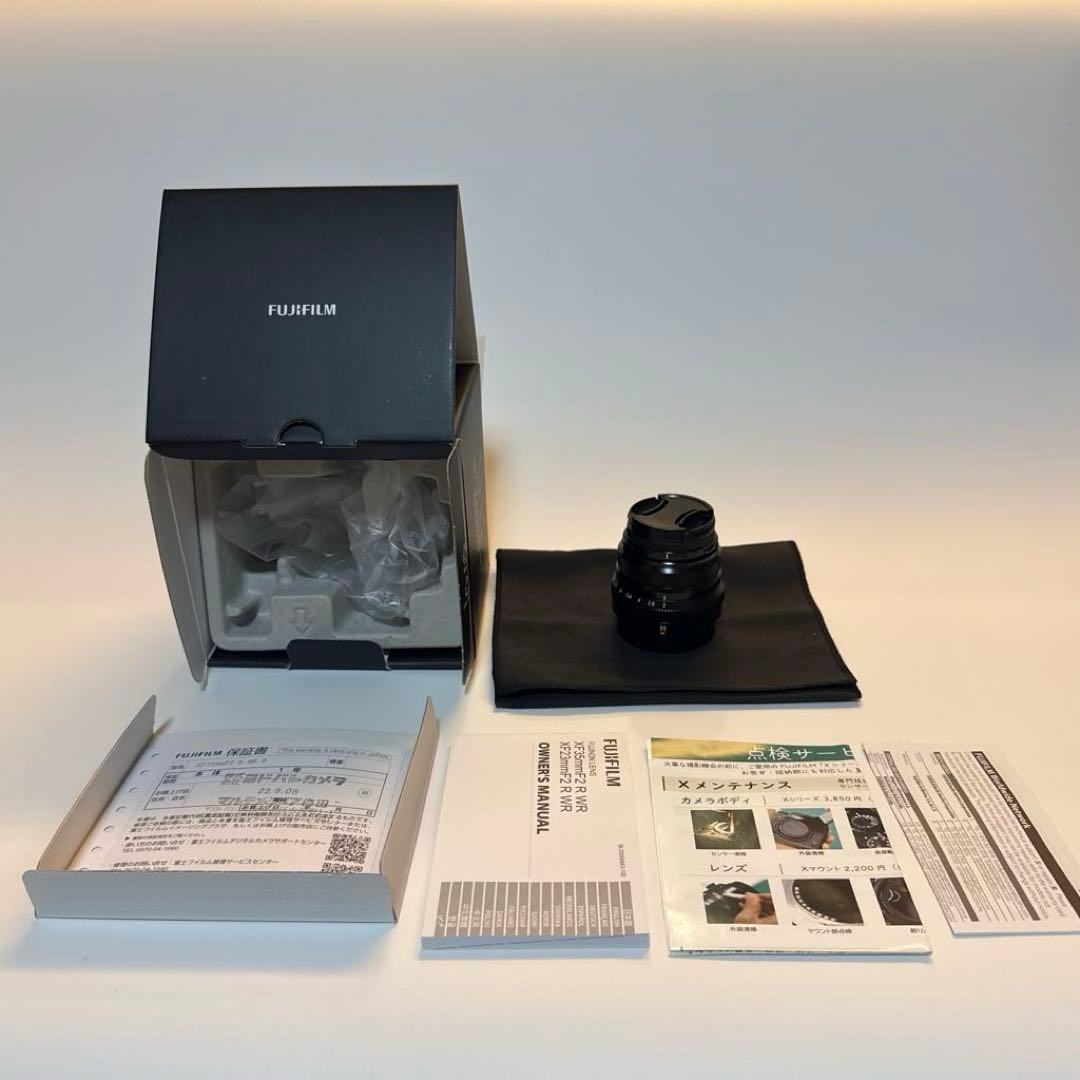 【極美品】FUJIFILM XF35mm F2 R WR [ブラック]
