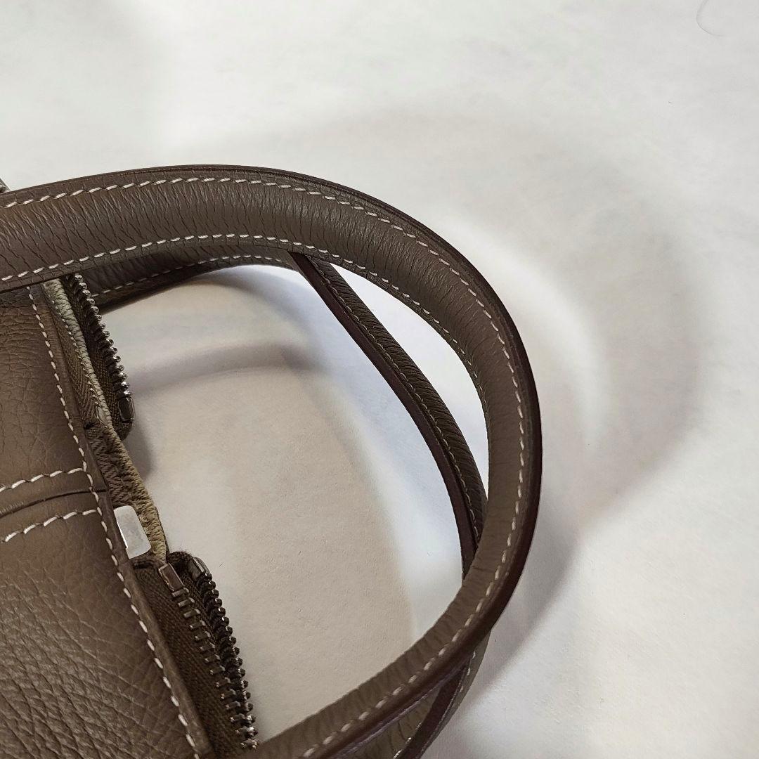 Hermes エルメス　ヴィクトリア　12H　エトゥープ　ビジネスバッグ