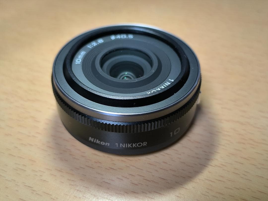 【美品】ニコン 1 NIKKOR 10mm f/2.8 [ブラック]