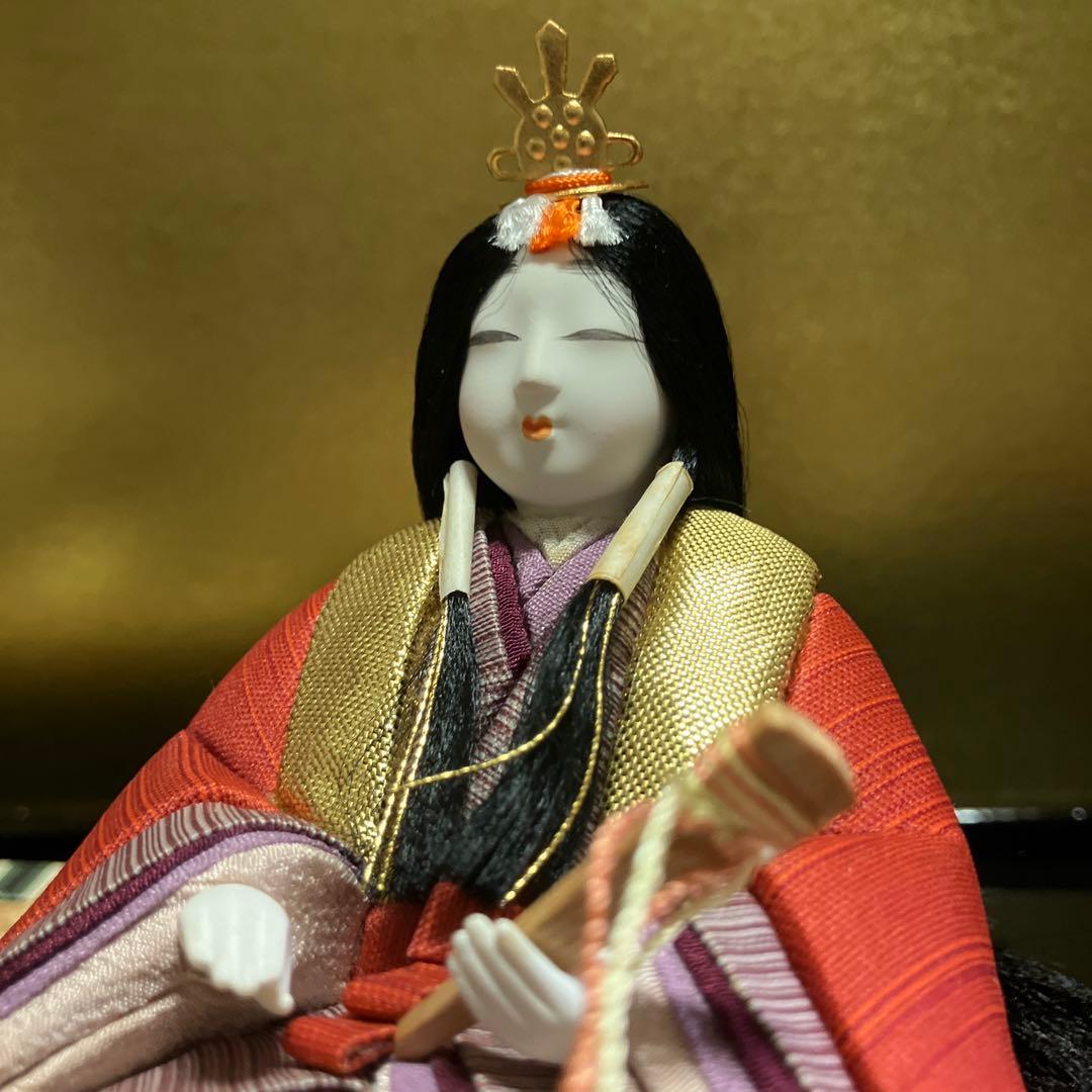 木目込 賀民雛 明日香 花雲斉 玉秀 ひな人形 雛人形 親王飾り