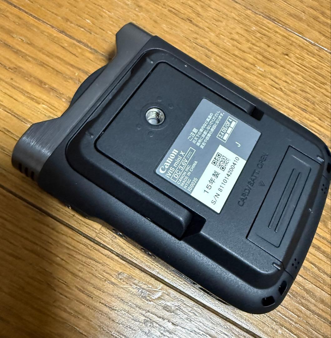 Canon iVIS mini X 本体　バンド録音などに