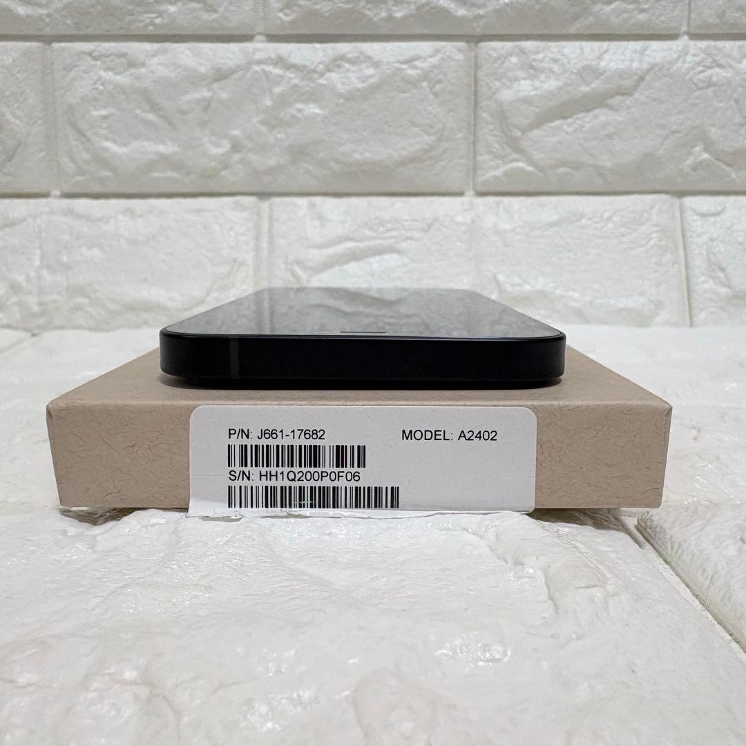 バッテリー100% iPhone12 アップル 128GB ブラックSIMフリー