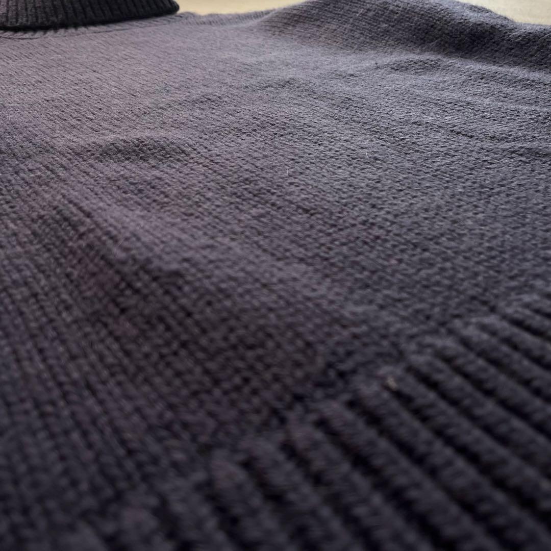 The Inoue Brothers タートルネック　ニット　L navy