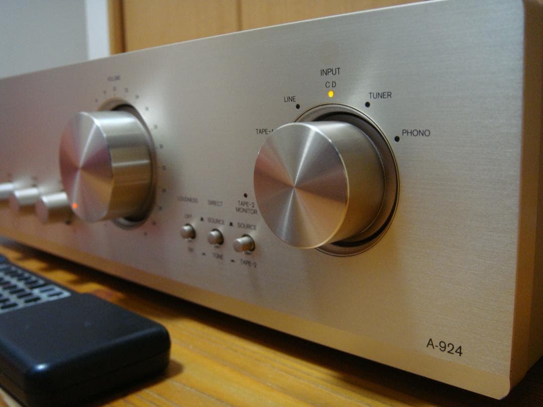 整備済 ONKYOオンキョー アンプ Integra A-924 リモコン取説付